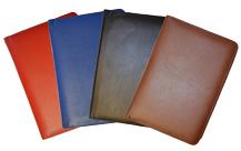 leather executive padfolios in new colors